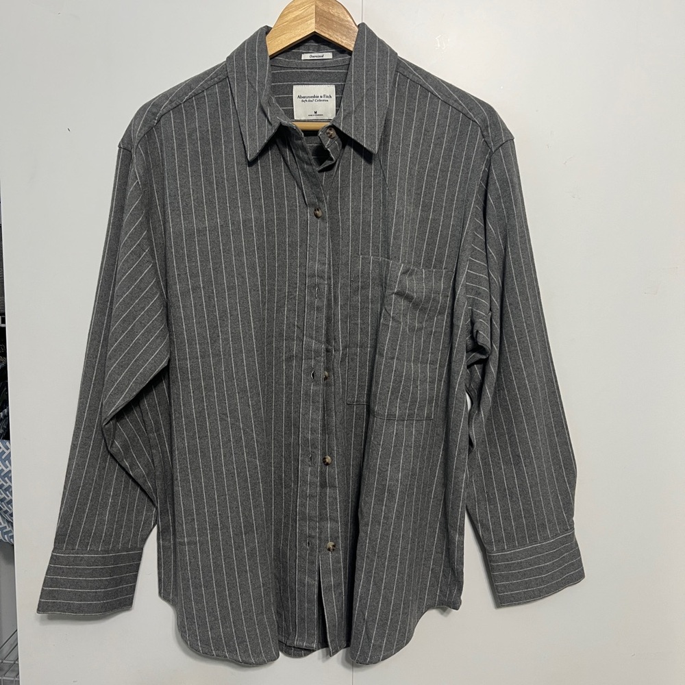 Abercrombie Oversized Button Down Shirt